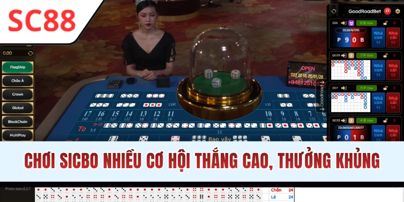 Game Sicbo tạo cơ hội làm giàu hấp dẫn cho hội viên